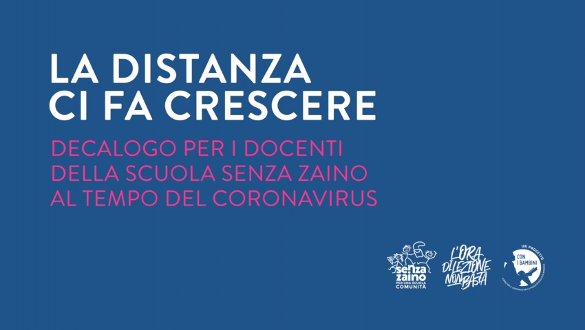 la distanza ci fa crescere